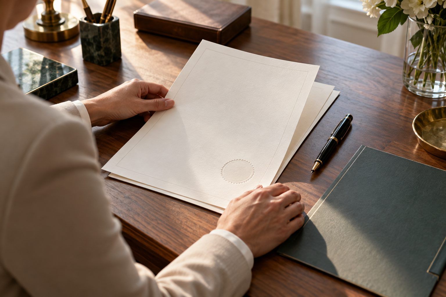 Quand employer l’expression dans un document officiel ?